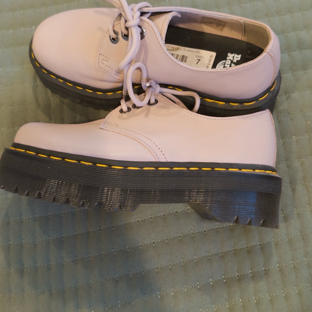 Platform Oxfords Dr. Martens Lace-Up Dress Shoes